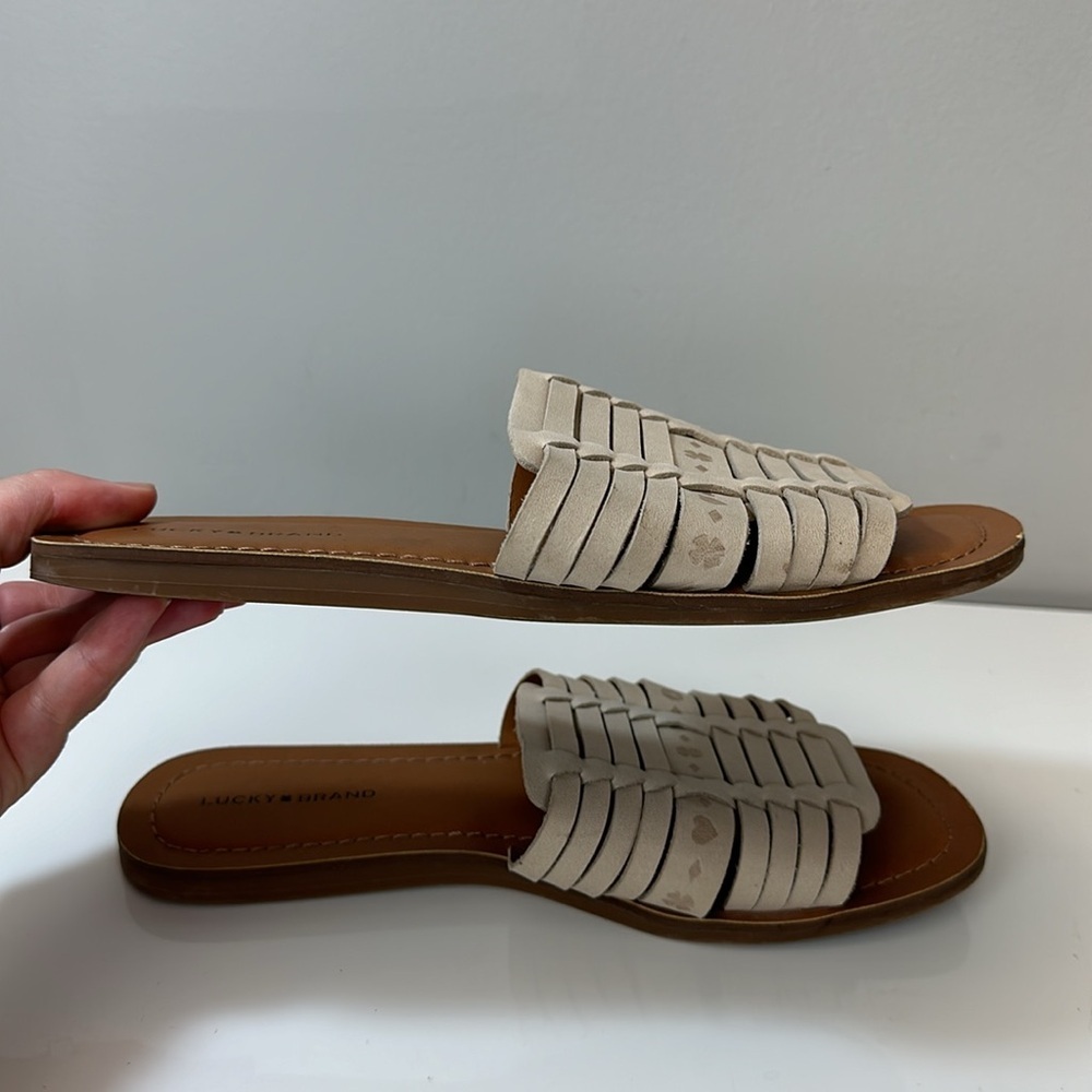 Lucky Brand Baneen Slide Sandals Size 10 - Picture 14 of 16